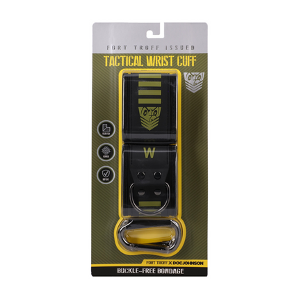 Tactical Wrist Cuffs - Black/Green