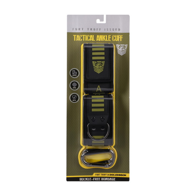 Tactical Ankle Cuffs - Black/Green