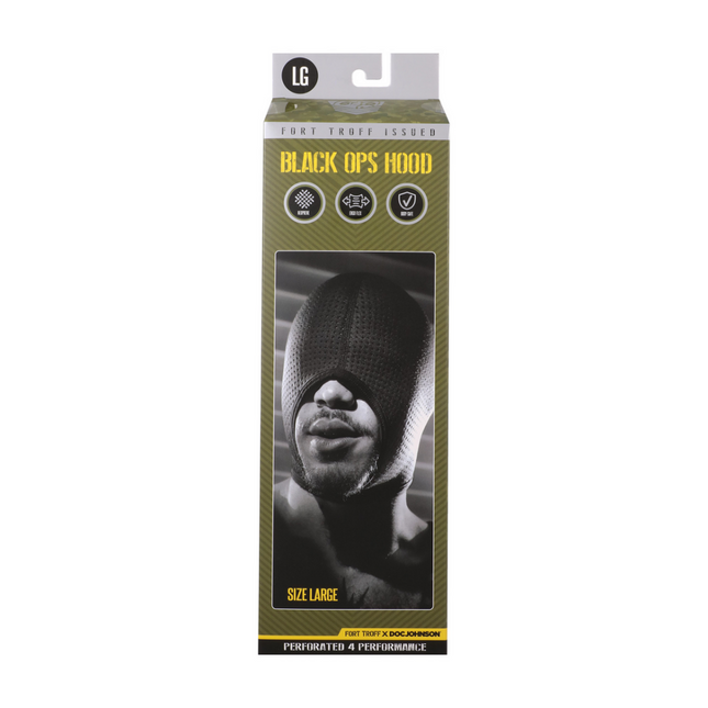 Black Ops Hood - Large - Black