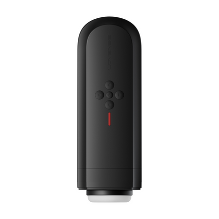 Solace - App-controlled Automatic Thrusting Male Masturbator - Black