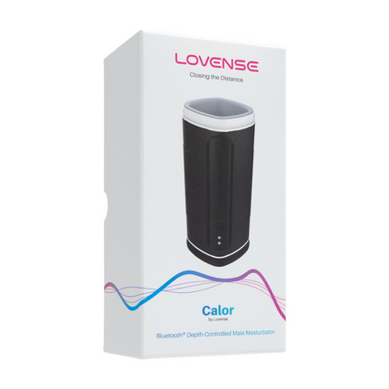 Calor - Bluetooth Remote Control Pocket Pussy - Black