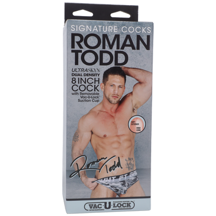 Roman Todd - Realistic ULTRASKYN Dildo - 8 / 20 cm - Vanilla