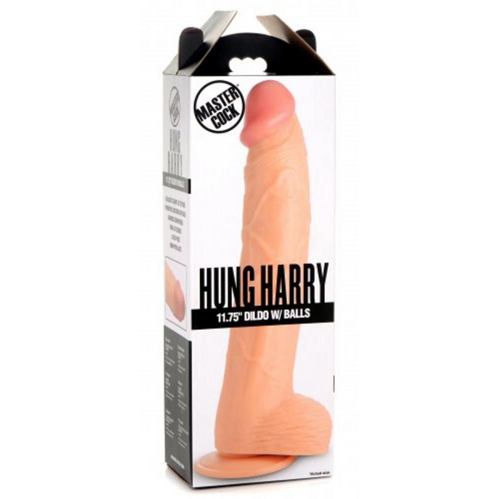 Hung Harry - Dildo with Balls - 12 / 30 cm