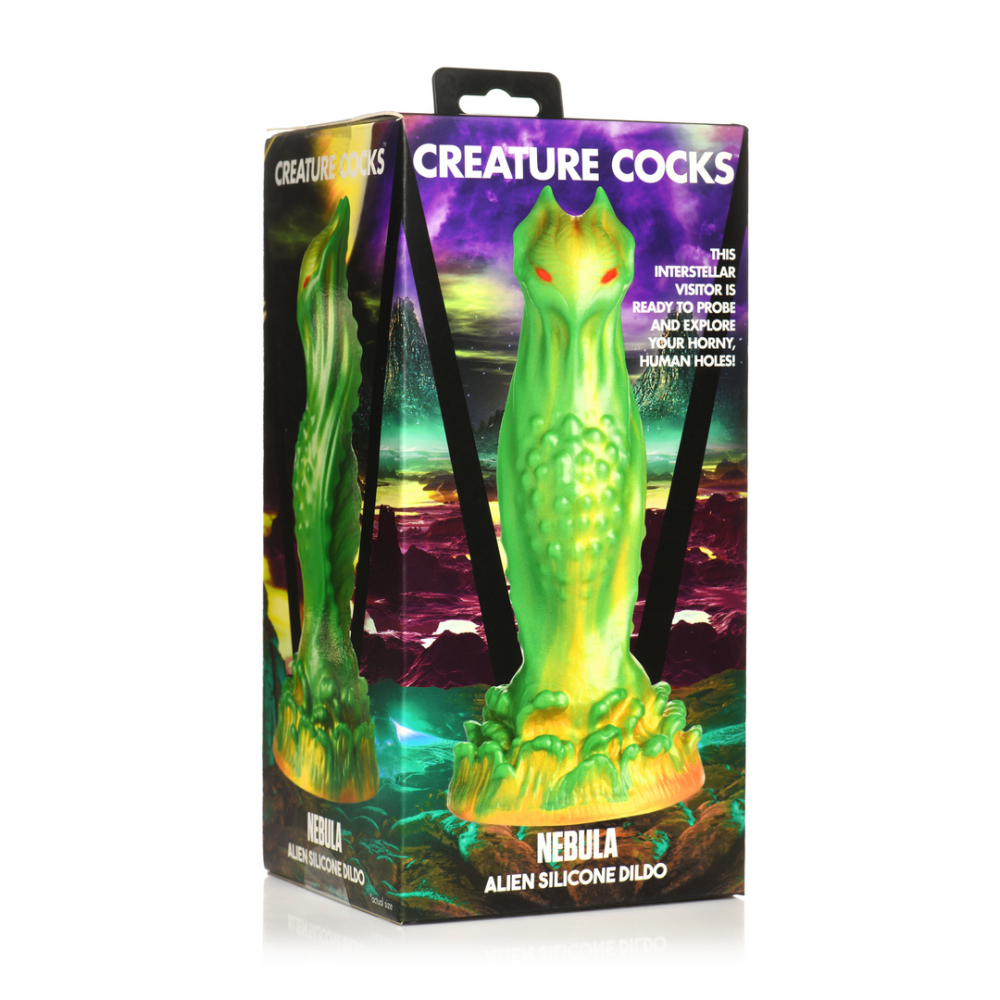 Nebula - Alien Silicone Dildo - Green