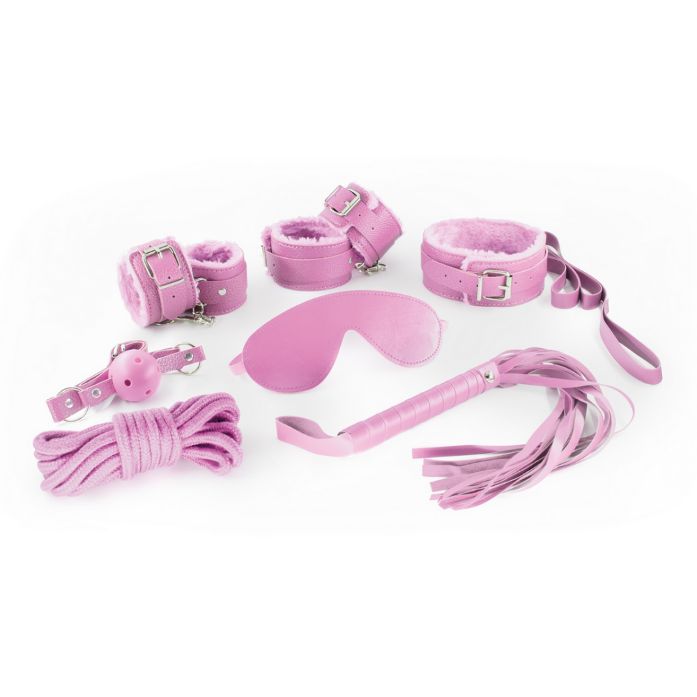 Dungeons and Maidens - Kit BDSM de 8 piezas - Rosa