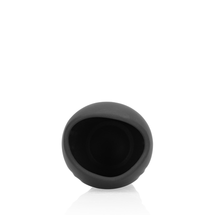 Vibrating Masturbator Sleeve - Licorice Black