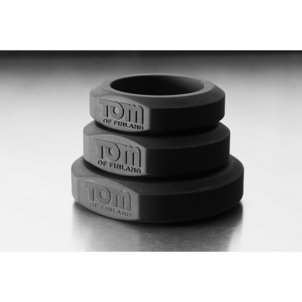 3-Piece Silicone Cockring Set